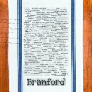 Branford Townie Tea Towel