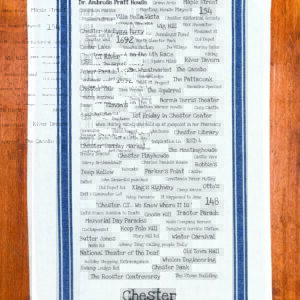 Chester Townie Tea Towel