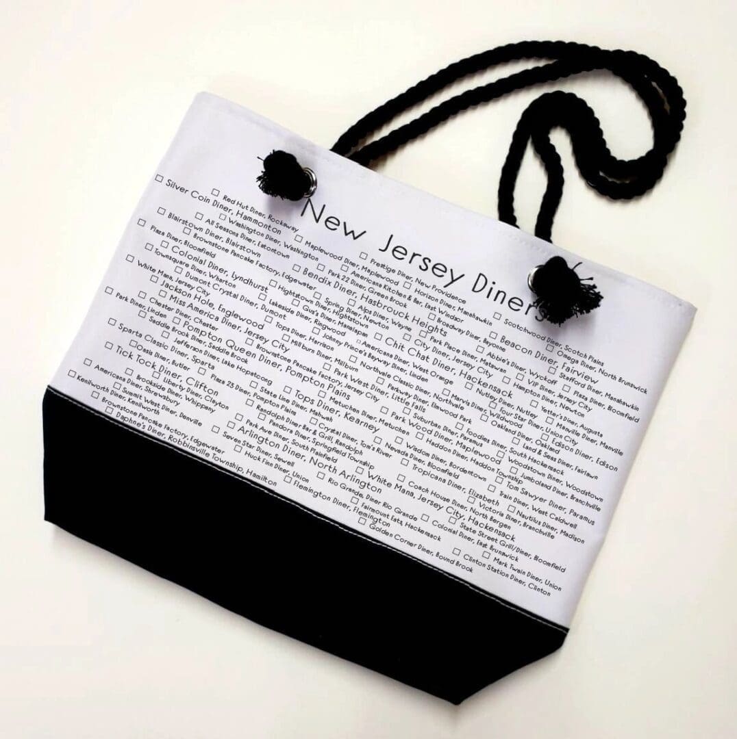 A bag with the words new jersey attorney written on it.