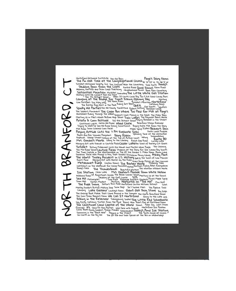 A picture of the back side of a page with a text.