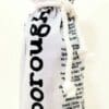 A bottle of wine in a white bag