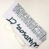 A piece of paper with the word " missesmas ".