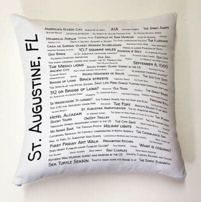 St. Augustine Pride Pillow Cover