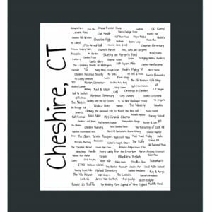 Cheshire Pride Fabric Print