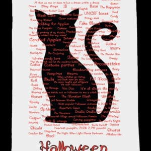 Halloween Tea Towel