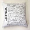 California Pride Pillow Cover