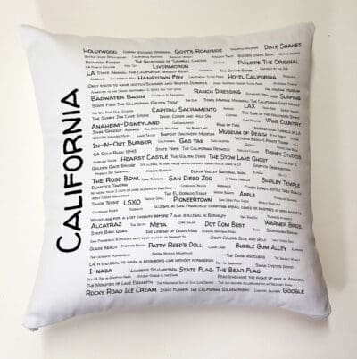 California Pride Pillow Cover