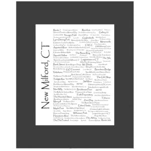 New Milford Pride Fabric Print