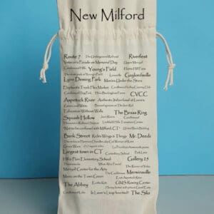 New Milford Pride Wine Bottle Bag