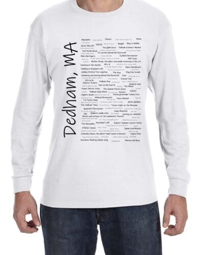 Dedham Pride Long Sleeve Cotton Tee