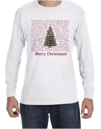 Christmas Memories Long Sleeve Cotton Tee