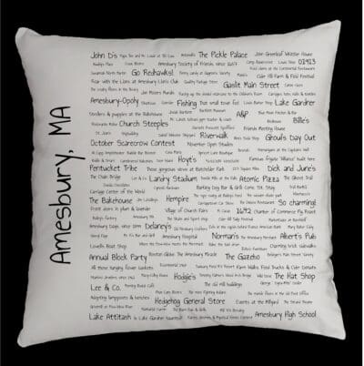 Amesbury Pride Pillow Cover