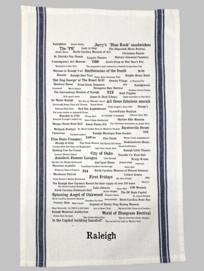 Raleigh Townie Tea Towel