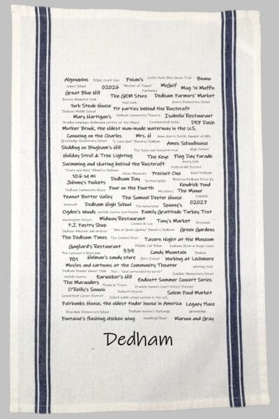 Dedham Townie Tea Towel