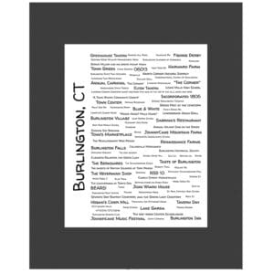 Burlington Pride Fabric Print