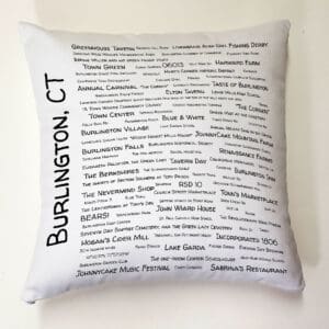 Burlington Pride Pillow Cover