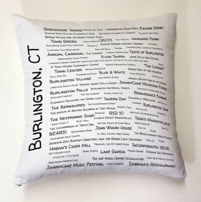 Burlington Pride Pillow Cover