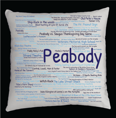 Peabody Pride Pillow Cover