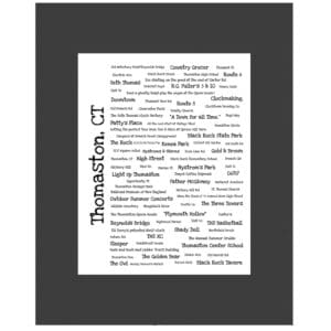 Thomaston Pride Fabric Print