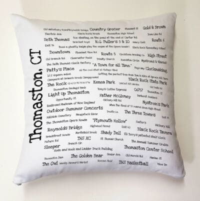 Thomaston Pride Pillow Cover