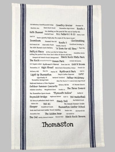 Thomaston Townie Tea Towel