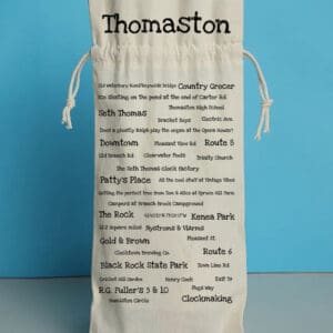 Thomaston Pride Wine Bottle Bag