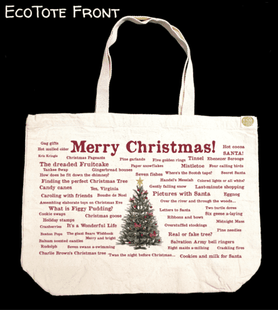 Christmas Memories EcoTote