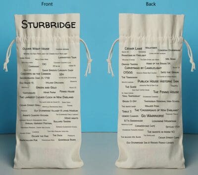 Sturbridge Pride Wine Bottle Bag