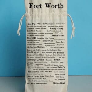 Fort Worth Pride Wine Bottle Bag