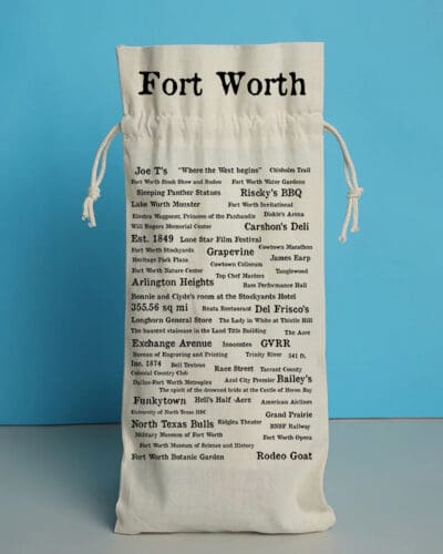 Fort Worth Pride Wine Bottle Bag