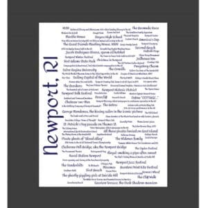 Newport Pride Fabric Print