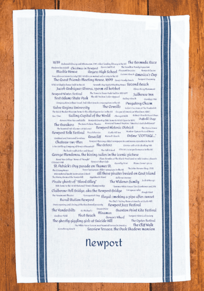 Newport Townie Tea Towel