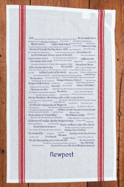 Newport Townie Tea Towel - Image 2