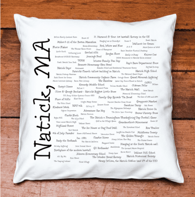 Natick Pride Pillow Cover