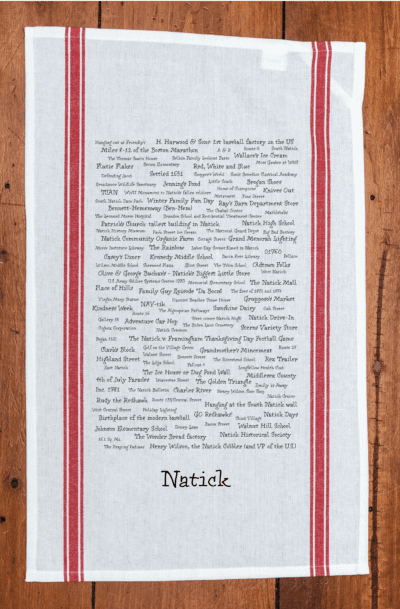 Natick Townie Tea Towel - Image 3