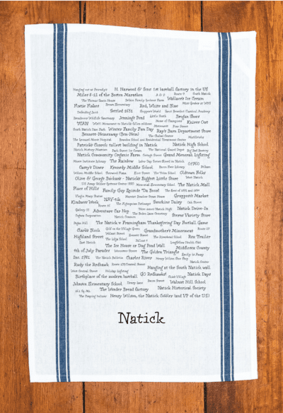 Natick Townie Tea Towel