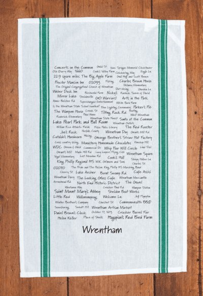 Wrentham Townie Tea Towel - Image 2