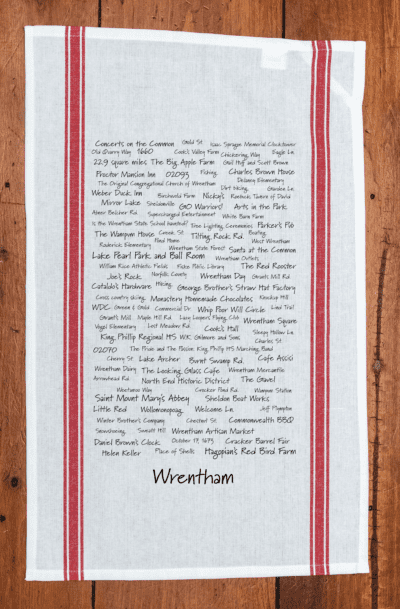 Wrentham Townie Tea Towel - Image 3