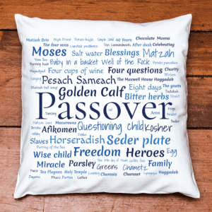 Passover Pillow Cover