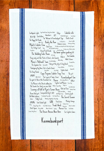 Kennebunkport, ME Townie Tea Towel