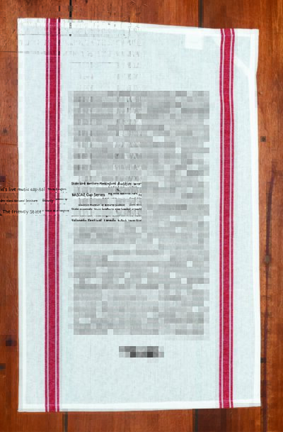 Texas Townie Tea Towel