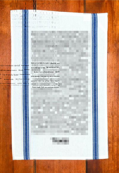 Texas Townie Tea Towel - Image 4