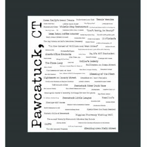 Pawcatuck Pride Fabric Print