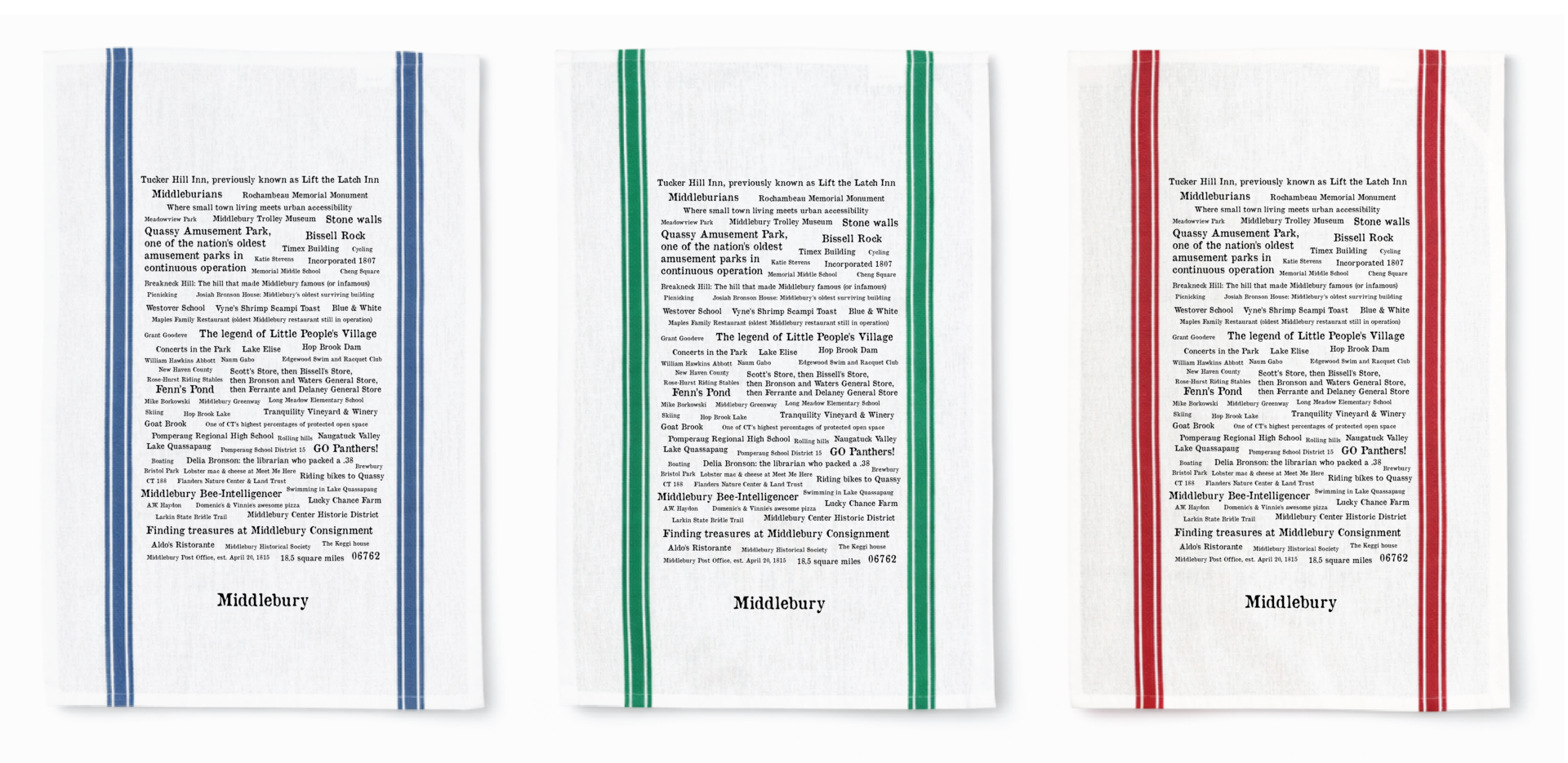 Middlebury Pride Tea Towel - Image 2