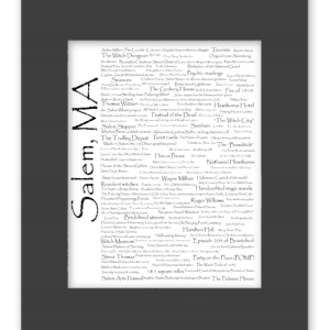 Salem, MA Pride Fabric Print