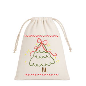 Medium Christmas Reusable Cotton Gift Bag (13 designs)