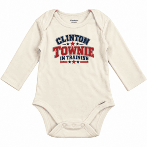 Clinton Townie in Training Baby Onesie