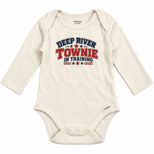 Deep River Townie in Training Baby Onesie