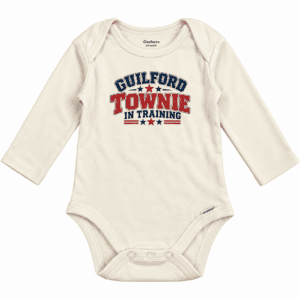 Guilford Townie in Training Baby Onesie